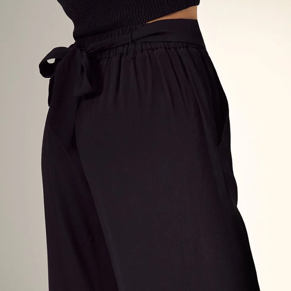 Aritzia Wifred Faun Wide Leg Flare Pants - Picture 3 of 5